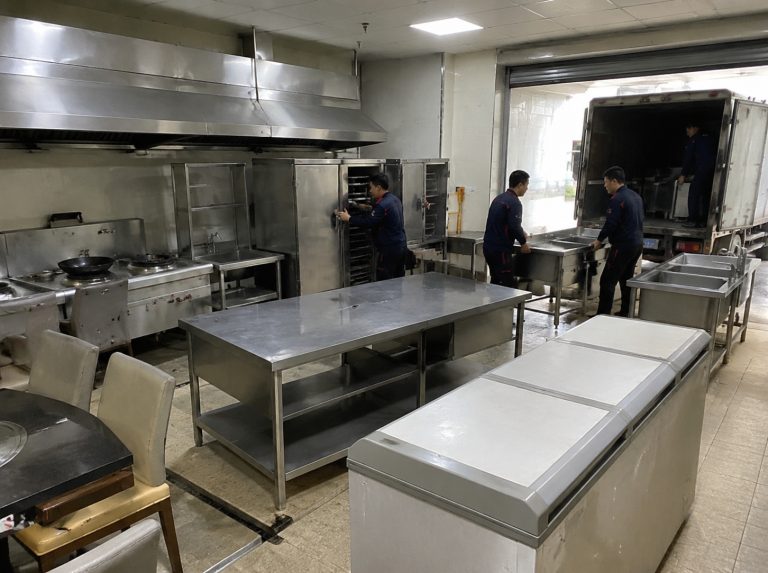 小金县酒店宾馆厨房设备整体回收